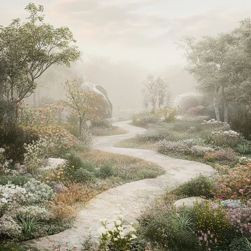 dream garden — plate 07
